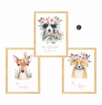 Zestaw 3 obrazki leśni przyjaciele akwarela Nr10 .jpg