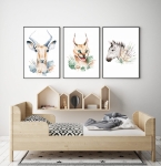 ZEBRA,ANTYLOPA,KARAKAL ZESTAW 3 OBRAZKÓW Nr4.jpg