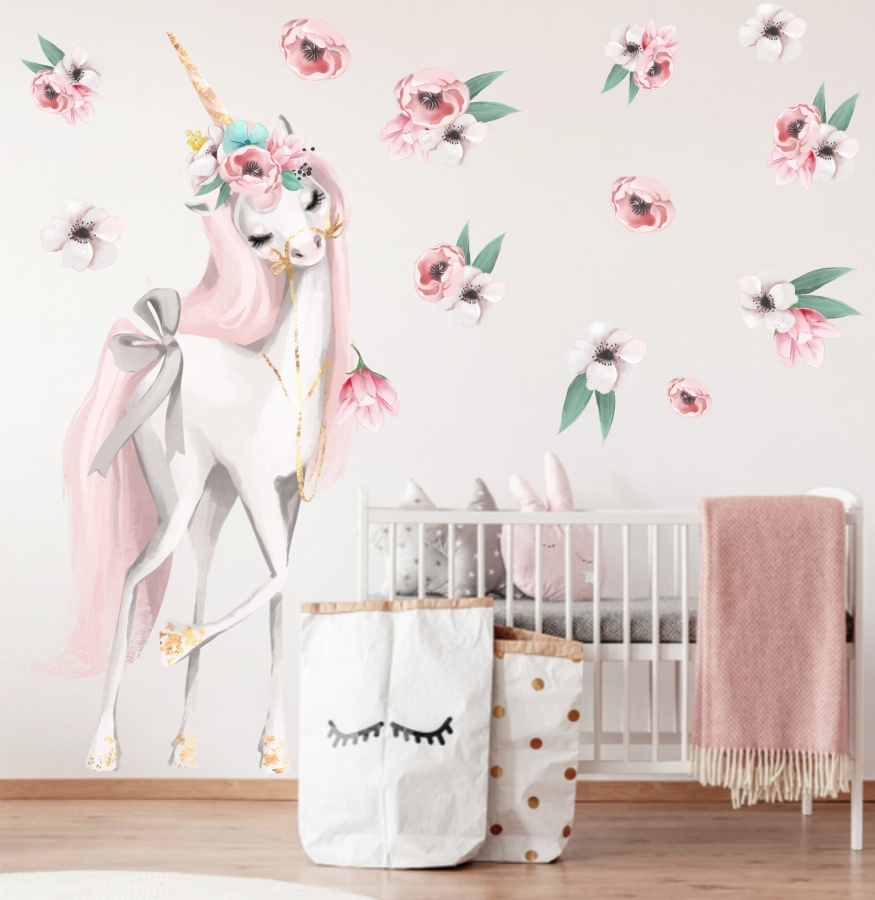 jednorożec złoty PASELOWE KWIATKI II.jpg