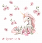 Jednorożec,kwiaty,personalizacja .jpg