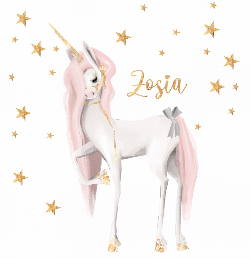 Jednorożec,złote gwiazdki,imię.jpg