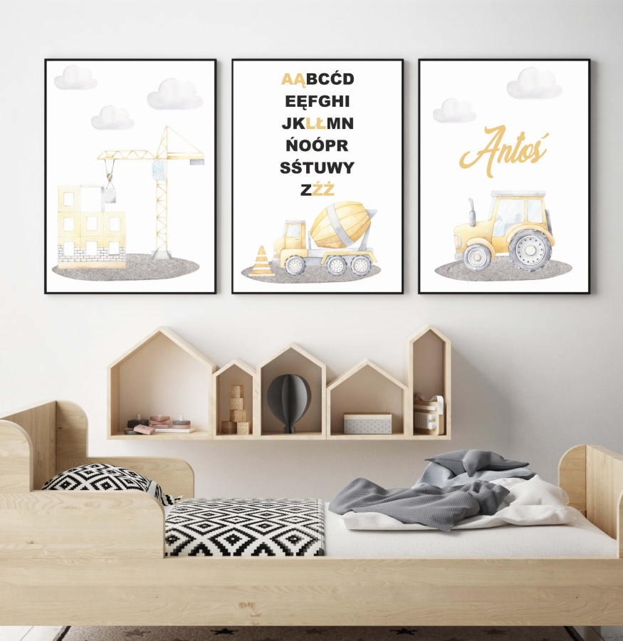 Plac budowy plakaty dla chłopca,alfabet.jpg