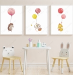 ZESTAW 3 OBRAZKI,JEŻ,BALONIKI,KACZUSZKA.jpg