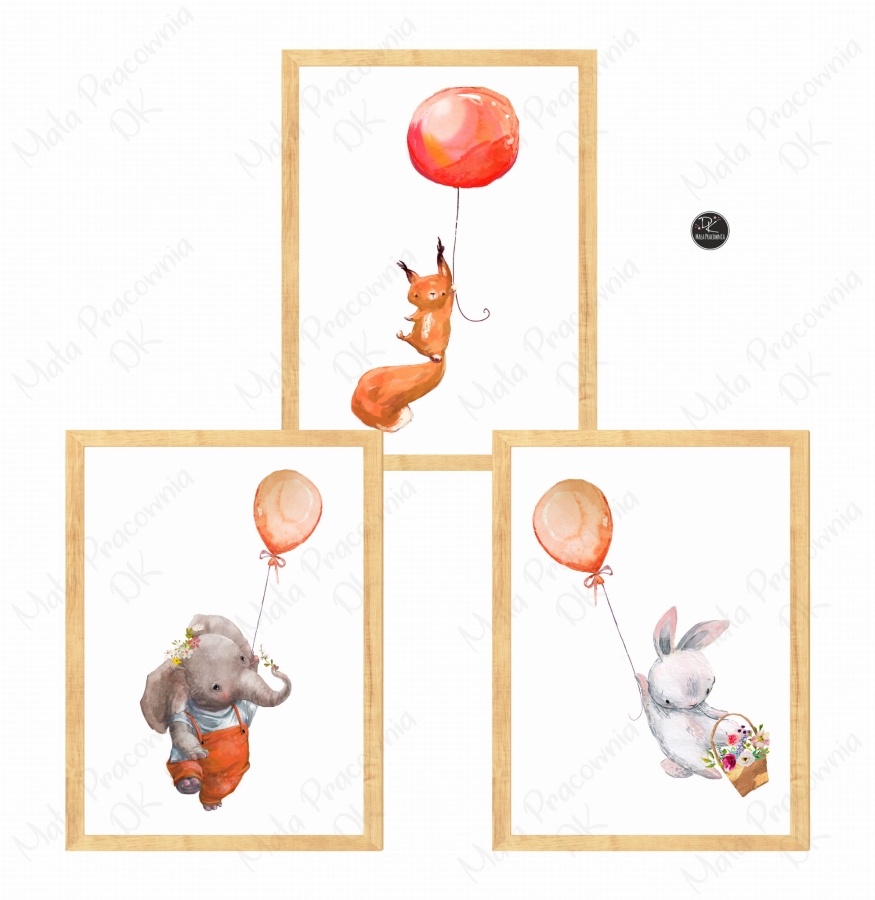 ZESTAW 3 OBRAZKI,WIEWIÓRKA,SŁONIK .jpg