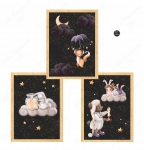 Zestaw 3 plakaty Magic Dreams    .jpg