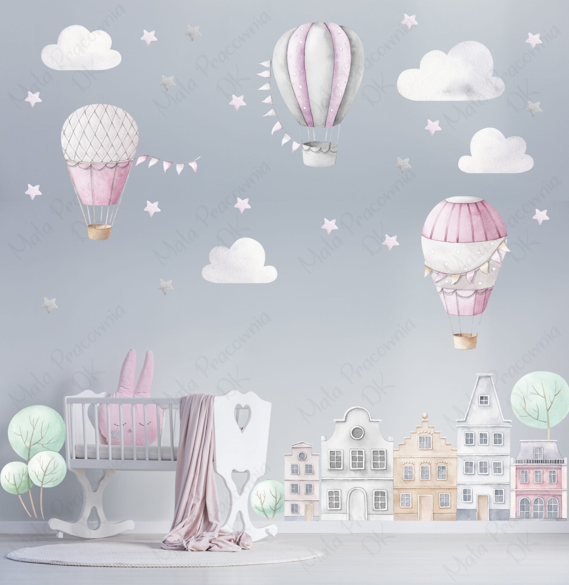 KAMIENICZKI,PASTELOWE DOMKI,DRZEWA .jpg