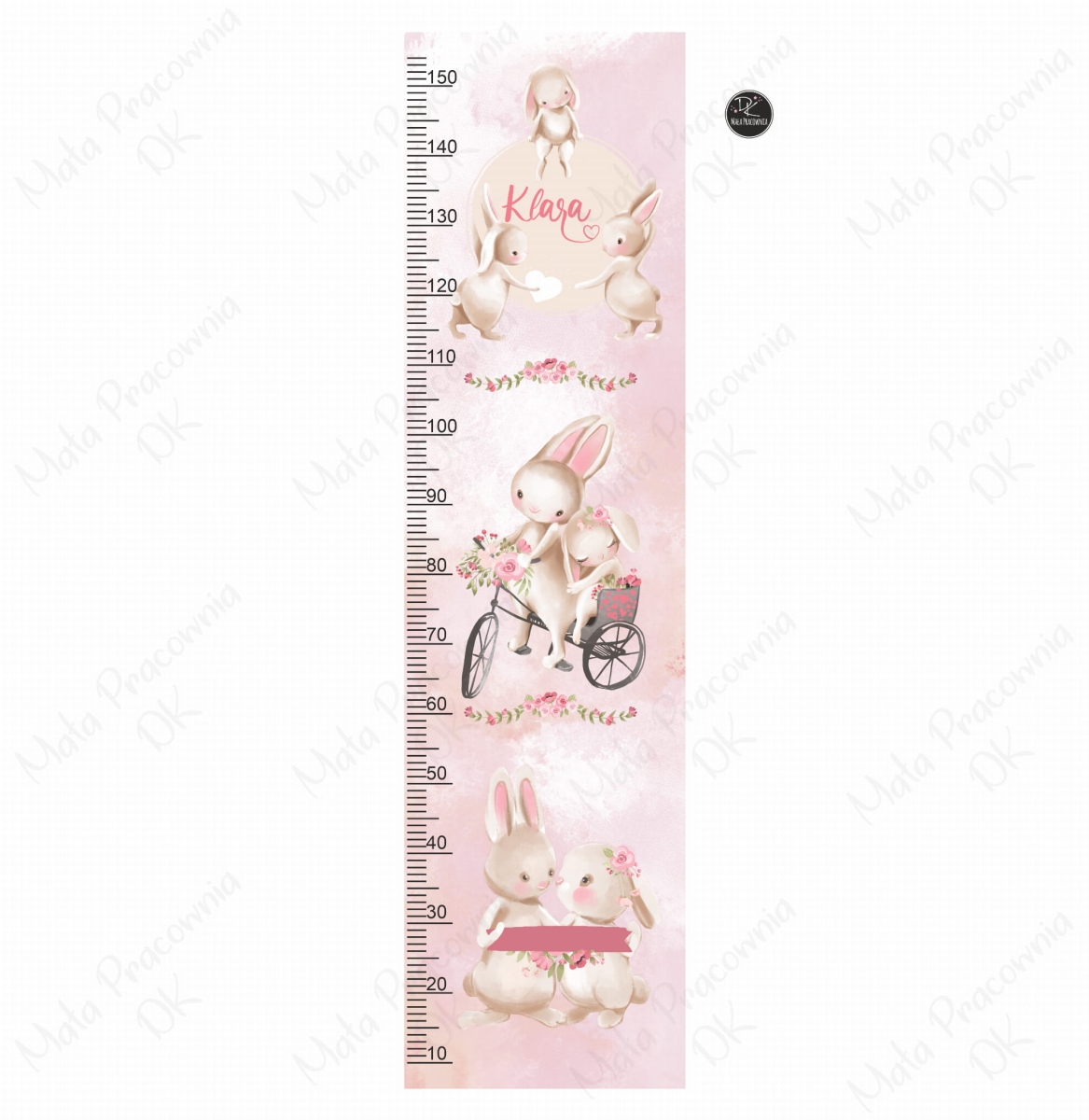 Zajączki , króliczki  - miarka wzrostu II .jpg