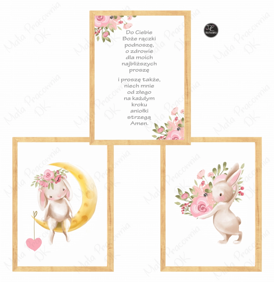 Tryptyk zajączek na księżycu,modlitwa .jpg