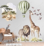 Sawanna Afryka lew,żyrafa,balon.jpg