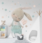 KRÓLICZEK Z SERDUSZKIEM -NAKLEJKA ŚCIENNA.jpg