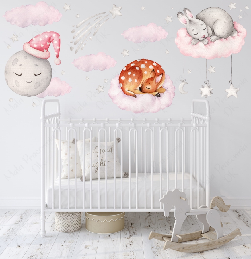 Śpiochy na chmurkach naklejka.jpg