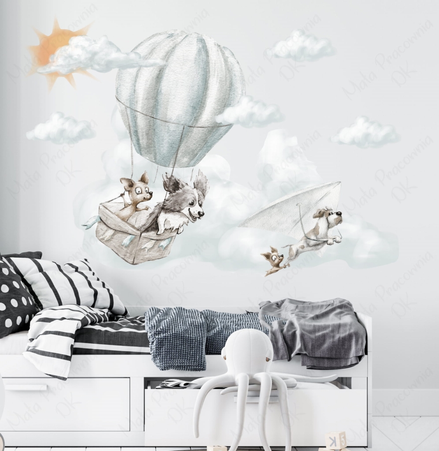 Naklejka na ścianę Podniebne loty Nr2.jpg