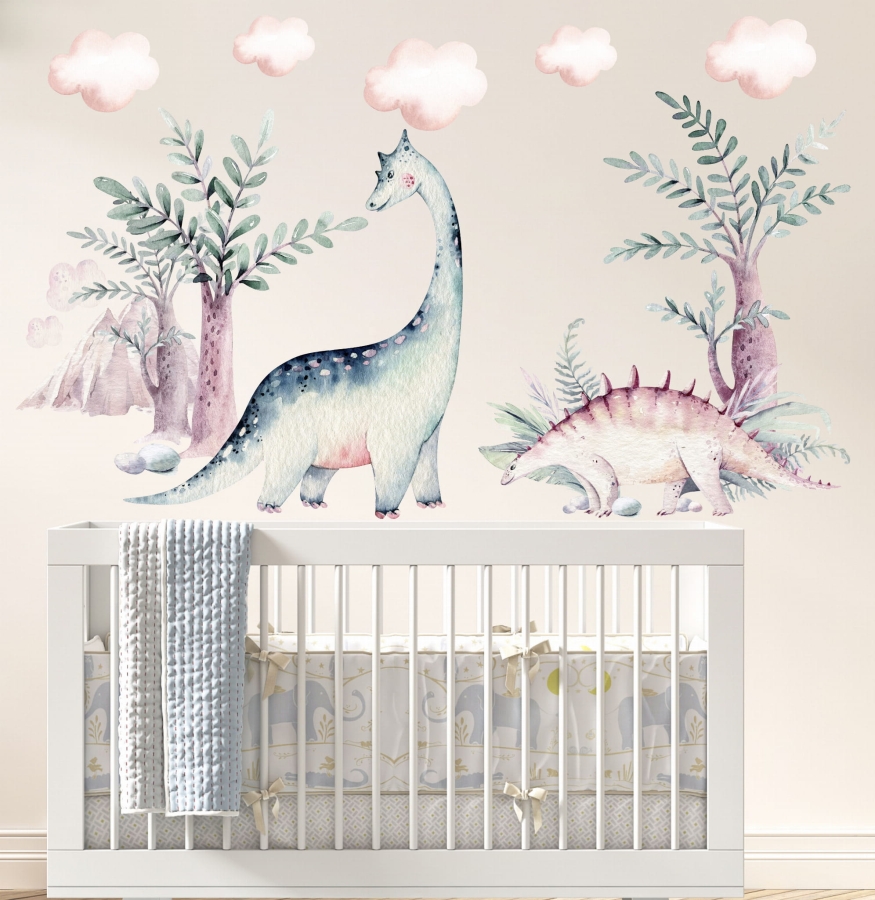 Dinozaury - Zestaw naklejek dla dzieci Nr1.jpg