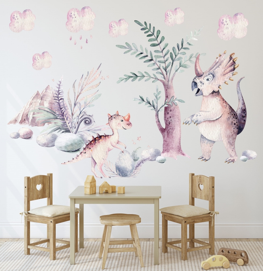 Dinozaury - Zestaw naklejek dla dzieci Nr 2.jpg