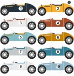 Auta, cars ,racing -  naklejka na ścianę Nr 2.jpg