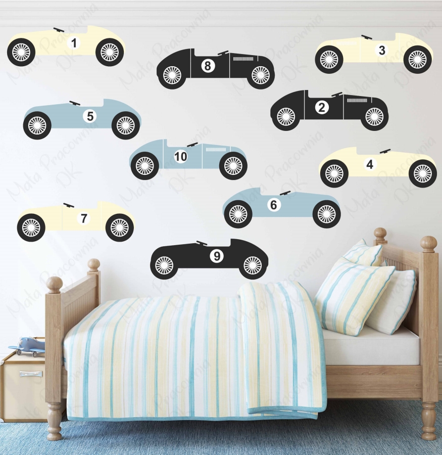 Auta, cars ,racing -  naklejka na ścianę Nr 4.jpg