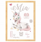 Metryczka jednorożec pastelowy dla dzieci.jpg