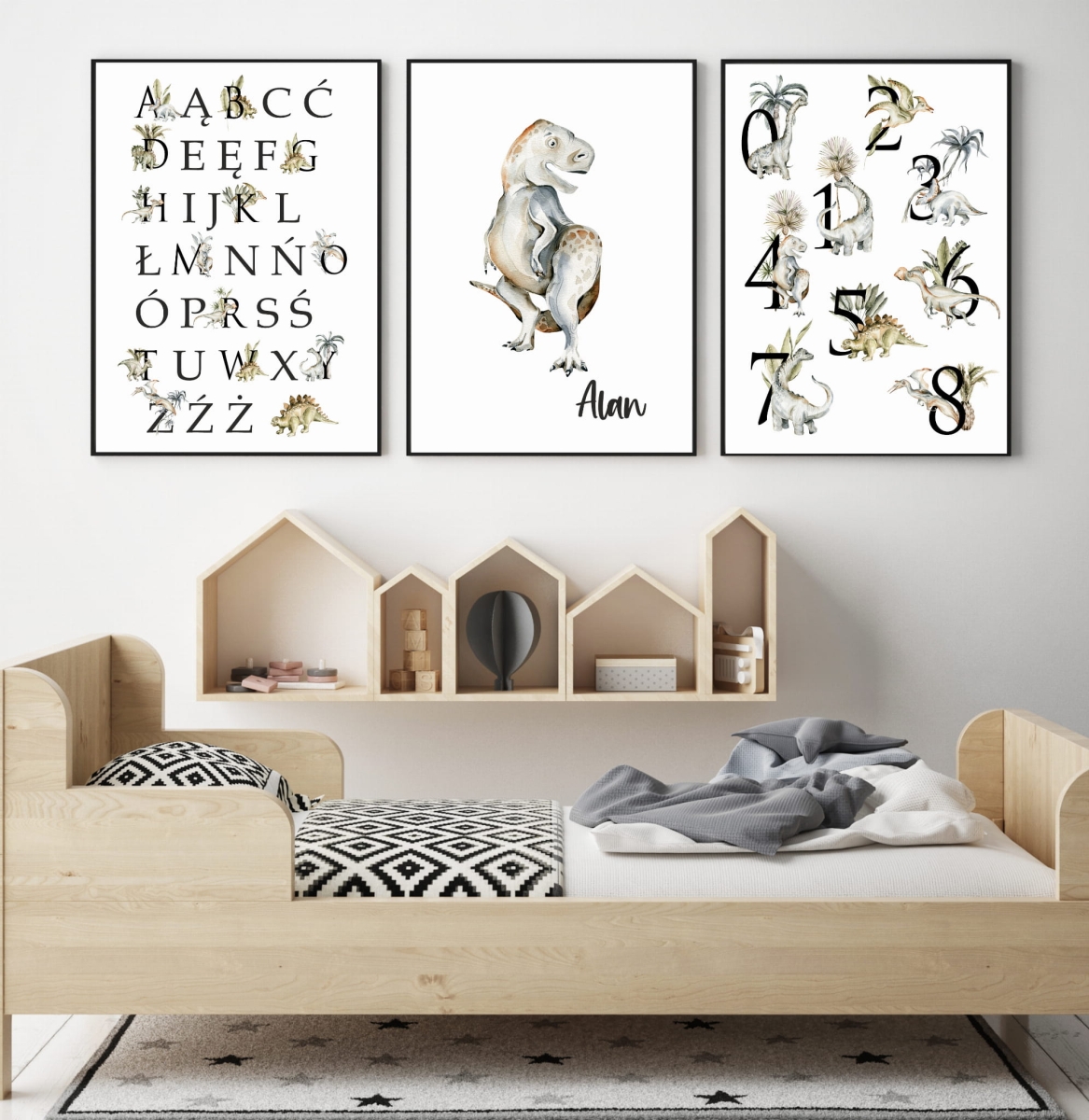 Dinozaury - Zestaw 3 plakaty DINO Nr 2.jpg