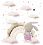 Króliczki, tęcza , chmurki - pastelowa kolekcja róż.jpg