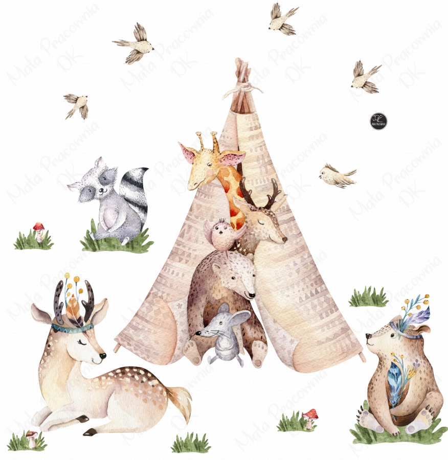 Naklejki leśne - Mała Pracownia DK.jpg