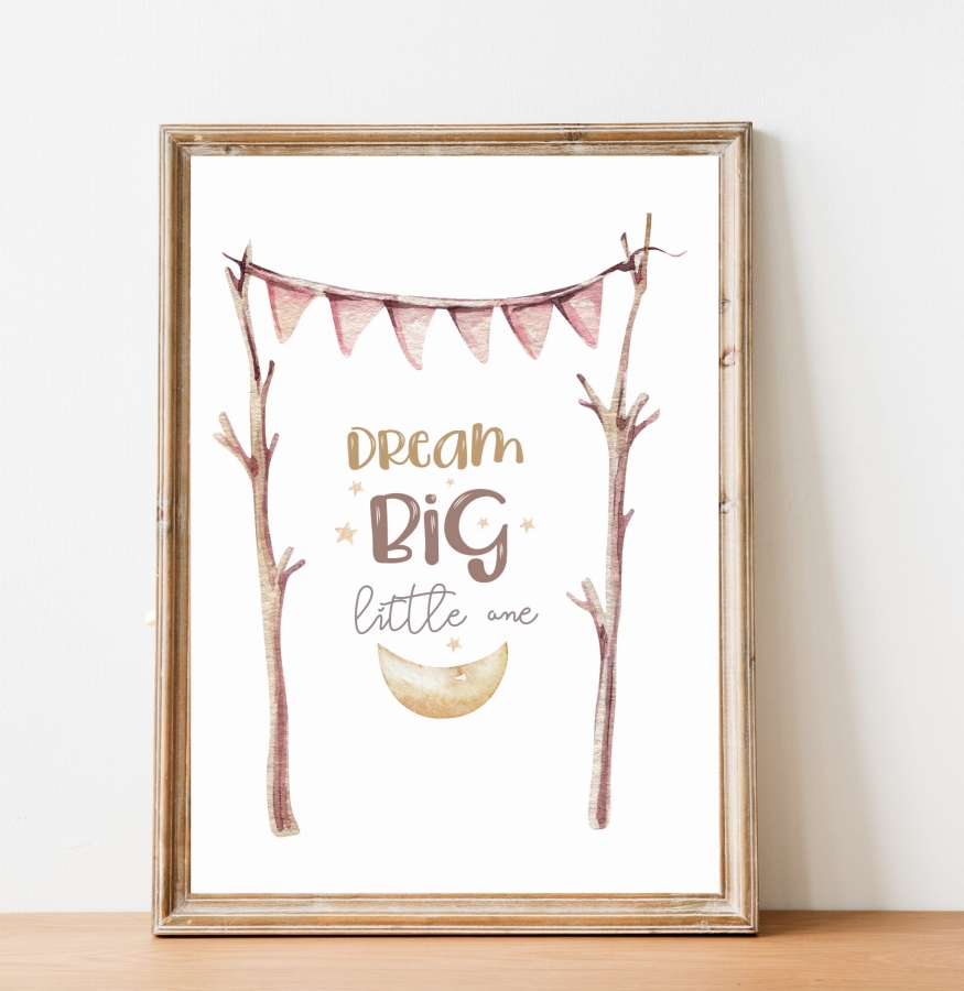 Dream Big little one -  plakat dla dzieci.jpg