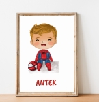 Spider - Man Baby  POSTER SUPERHERO personalizacja.jpg