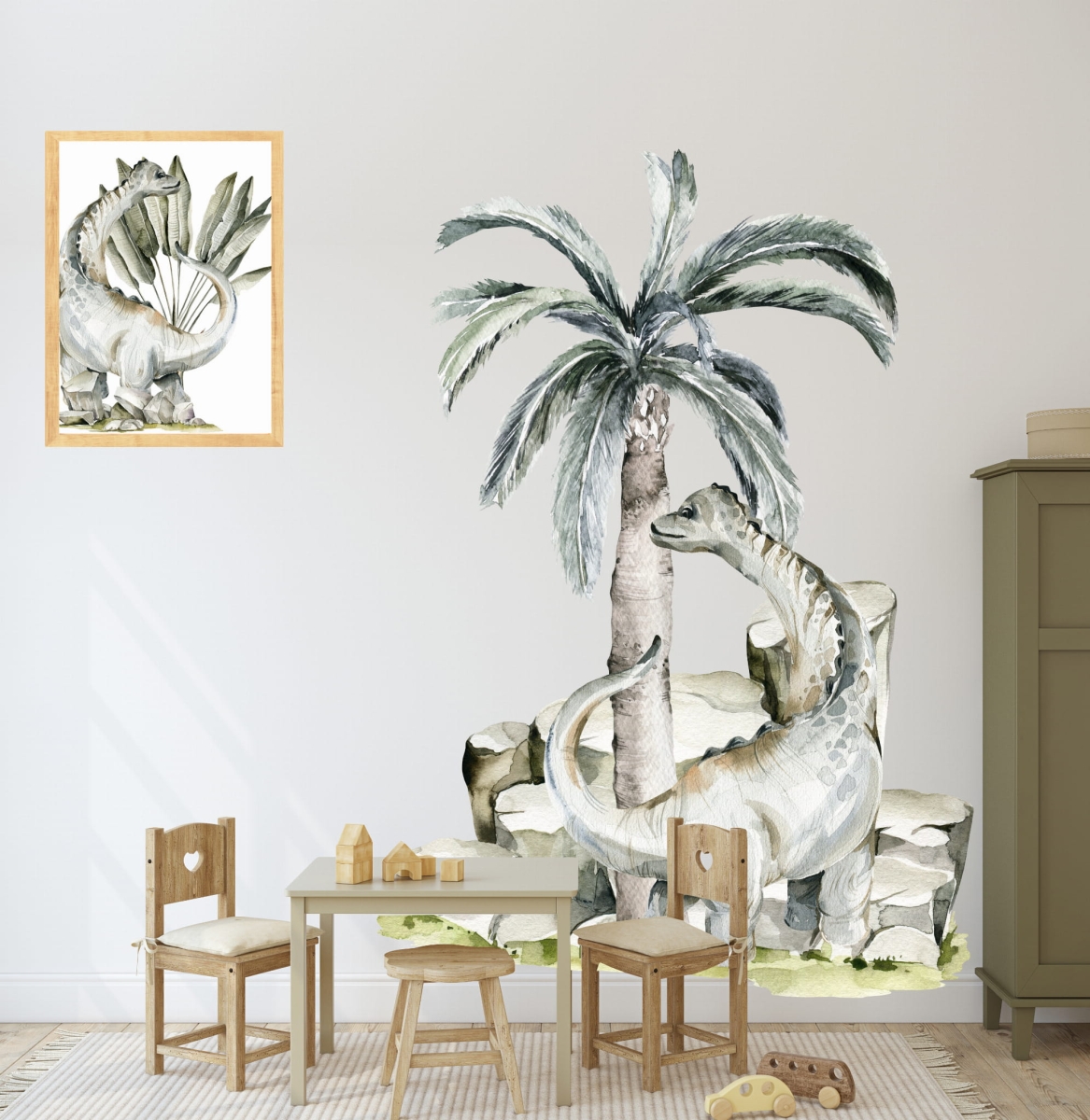 Brachiozaur -Park Jurajski zestaw naklejek.jpg