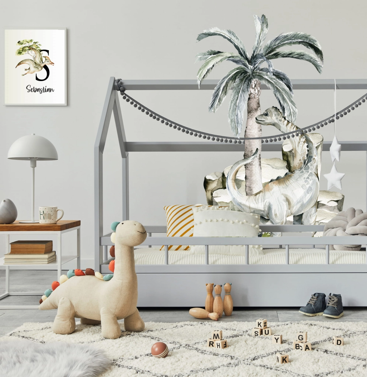 Brachiozaur - Park Jurajski zestaw naklejek.jpg