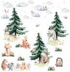 Lis, miś, jelonek, wiewiórka zestaw leśny  XXL.jpg