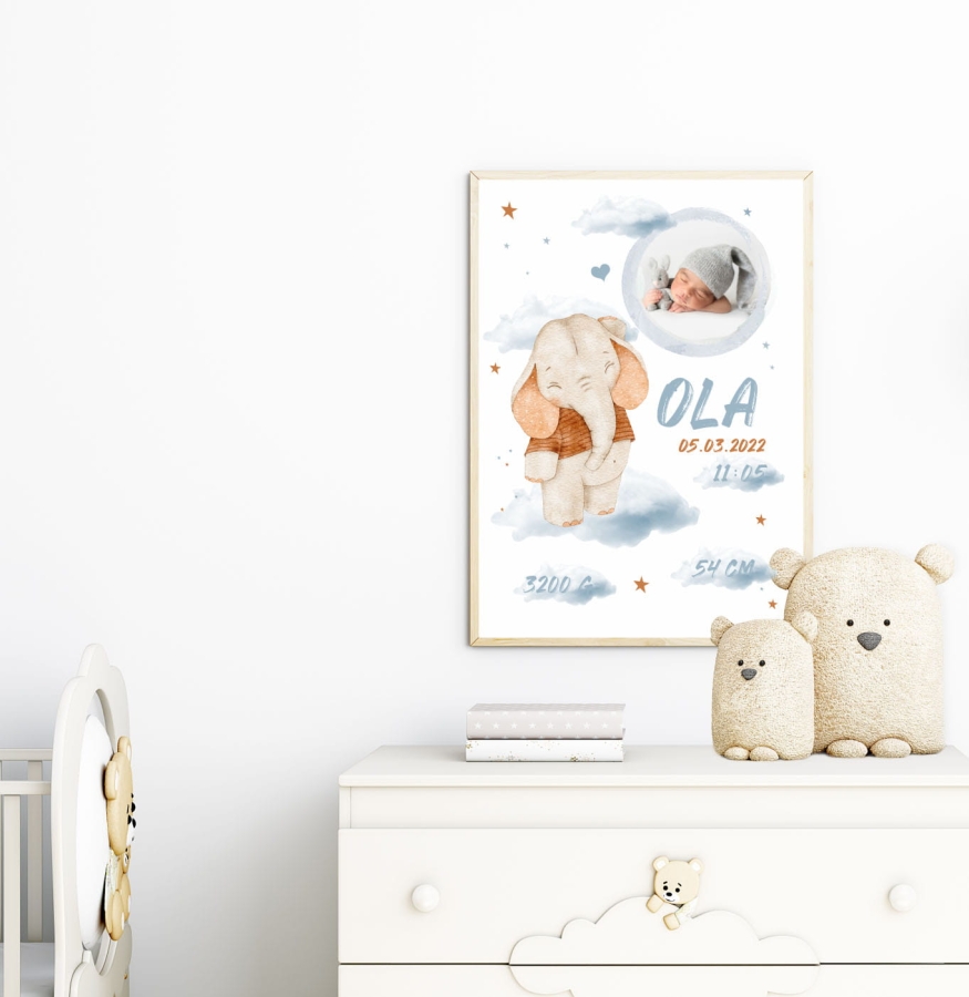 Metryczka słonik, RETRO  Nr.7.jpg