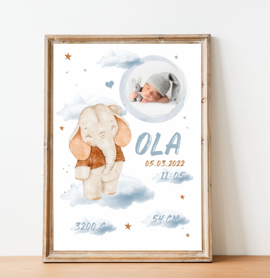 Metryczka słonik, RETRO Nr.7.jpg