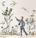 Naklejki na ścianę Dinozaury BRACHIOZAURY XXL.jpg