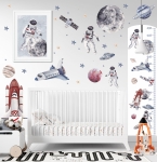 kosmos – naklejki na ścianę dla dzieci