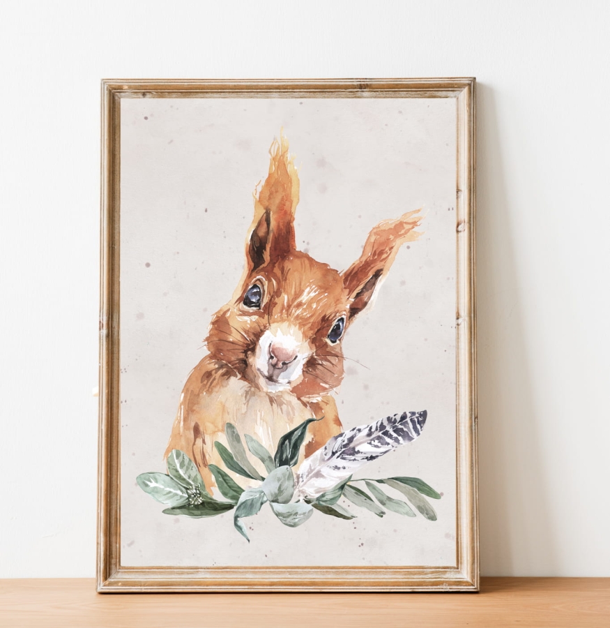 Wiewiórka - plakat boho.jpg