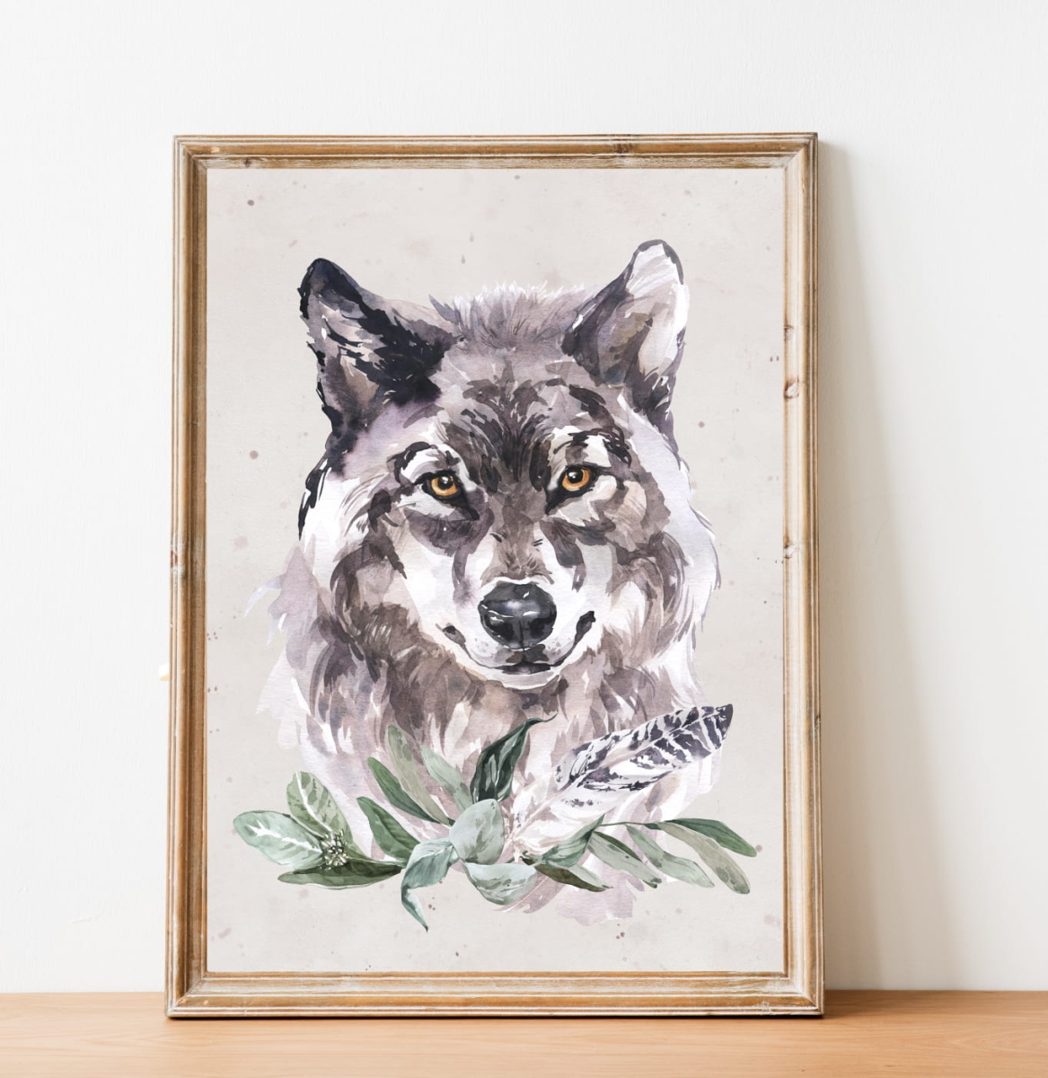 Wilk - plakat boho.jpg