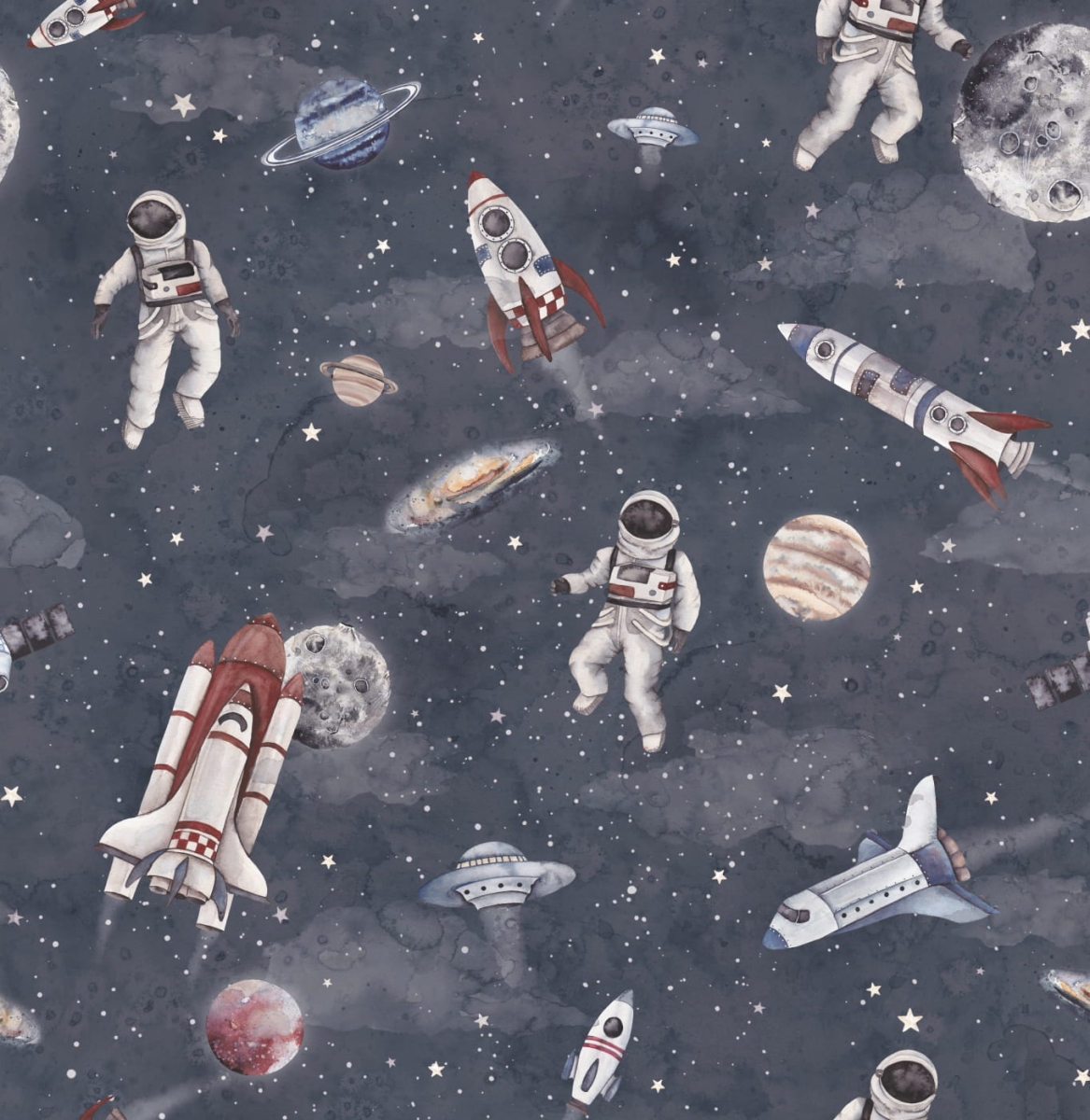 Tapeta granat kosmos, rakiety, planety.jpg