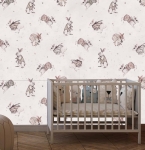 Tapeta Retro Króliczki dla dzieci.jpg