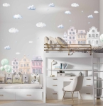 Pastelowe kamieniczki, domki - naklejka.jpg