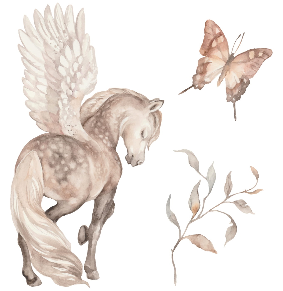 Naklejka dla dzieci- Skrzydlaty Rumak DK 052.jpg