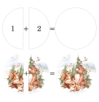 Mieszkańcy lasu - Miś zajączek wiewiórka CIRCLE.jpg