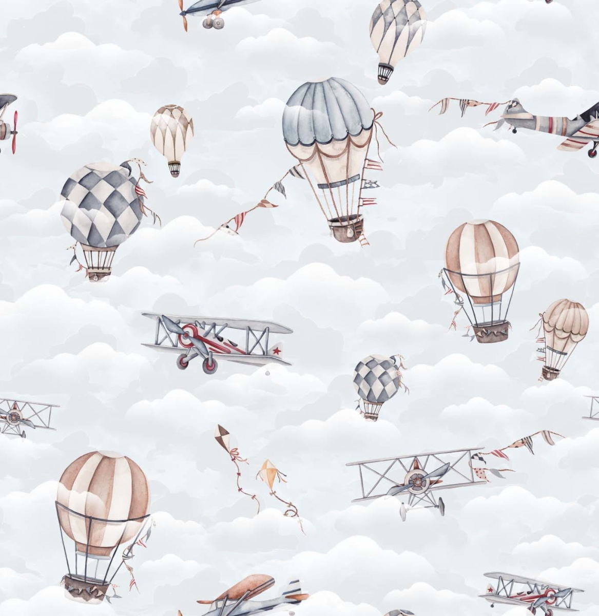 Tapeta samoloty, retro balony.jpg