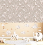 Tapeta gąski beż Mała Pracownia DK.jpg