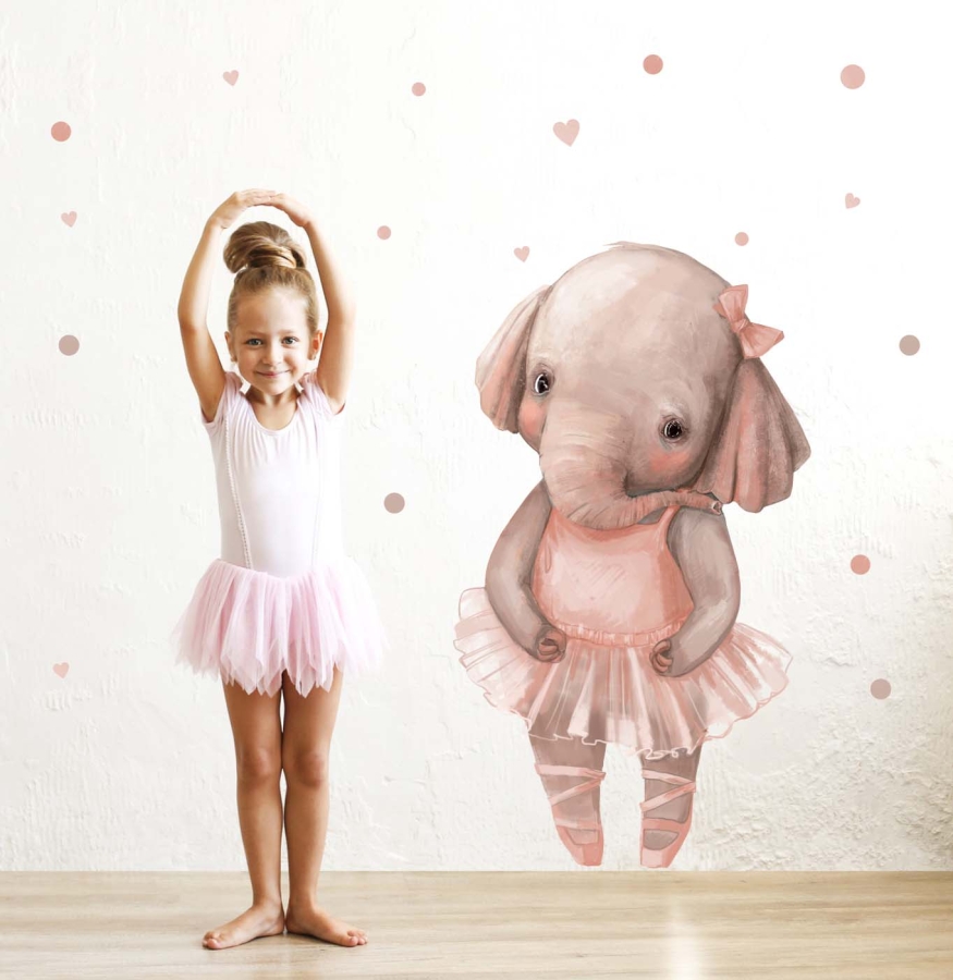 SŁONIK, BALERINA, KONFETTI - NAKLEJKI NA ŚCIANĘ.jpg