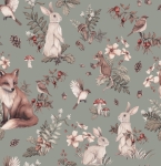 Tapeta Woodland zieleń Mała Pracownia DK.jpg