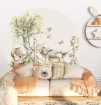 Naklejka na ścianę Woodland Walk wzór 2 w pokoju dziecka