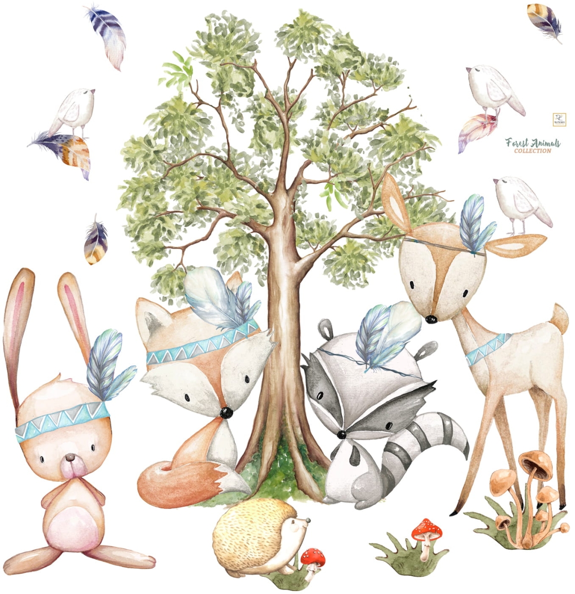 Forest Animals Wall Decal for Children's Room.jpg