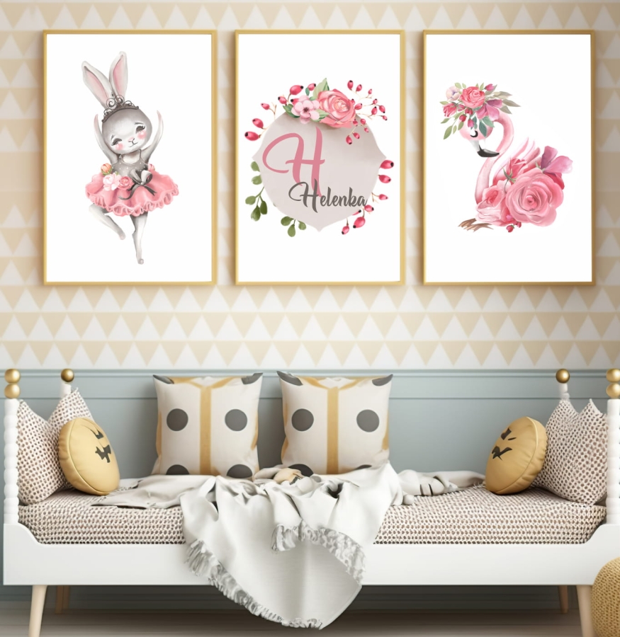 PLAKAT FLAMING, KRÓLICZEK PERSONALIZACJA DK012.jpg