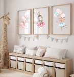 ZESTAW 3 OBRAZKI, PLAKATY - BALERNICA, KOTEK, BALONY DK24.jpg