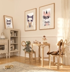 ZESTAW 3  PLAKATY, OBRAZKI - KOTY I LISEK.jpg