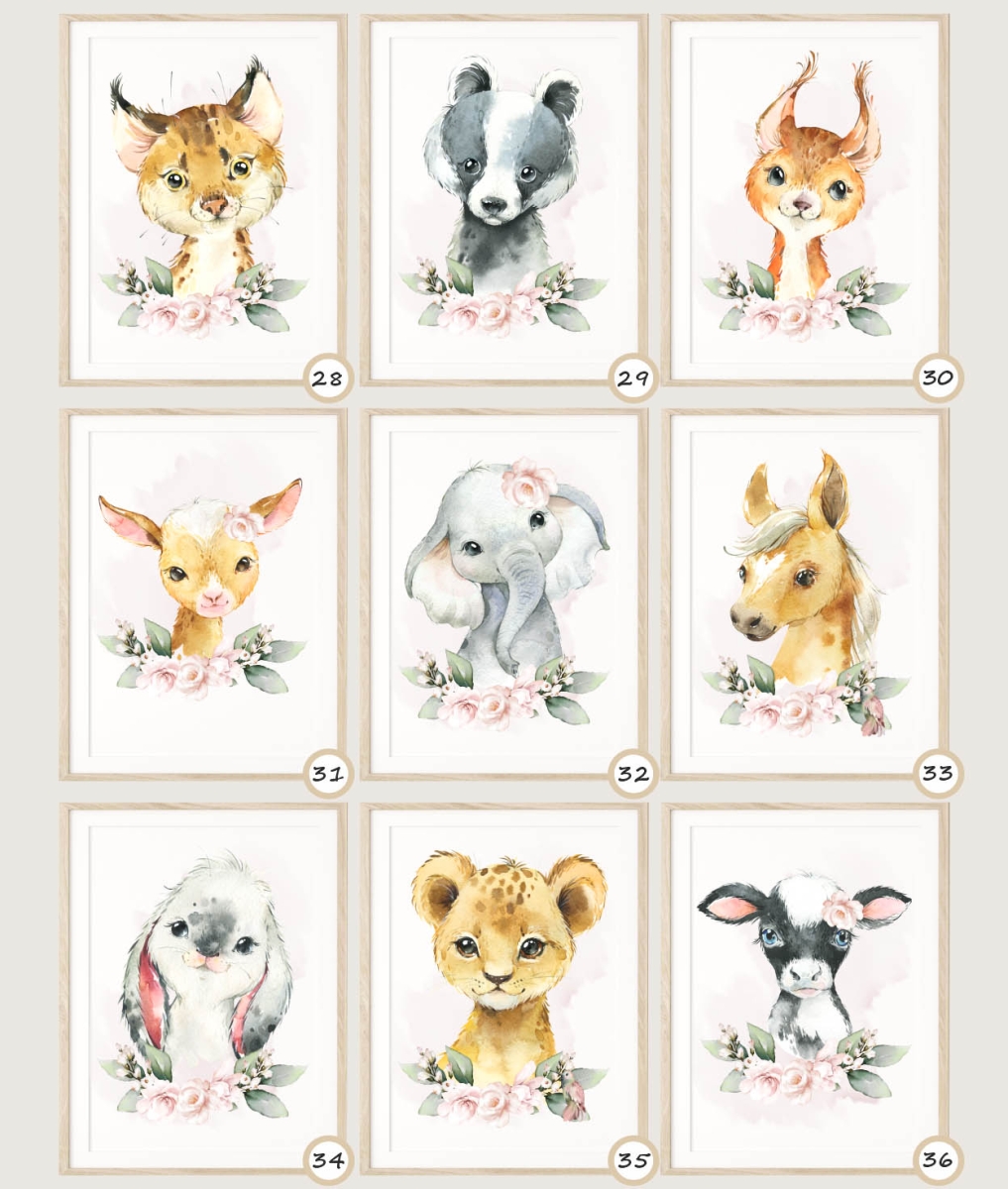 ZESTAW 3 PLAKATY  ZWIERZĘTA, IMIĘ, METRYCZKA 28-36.jpg